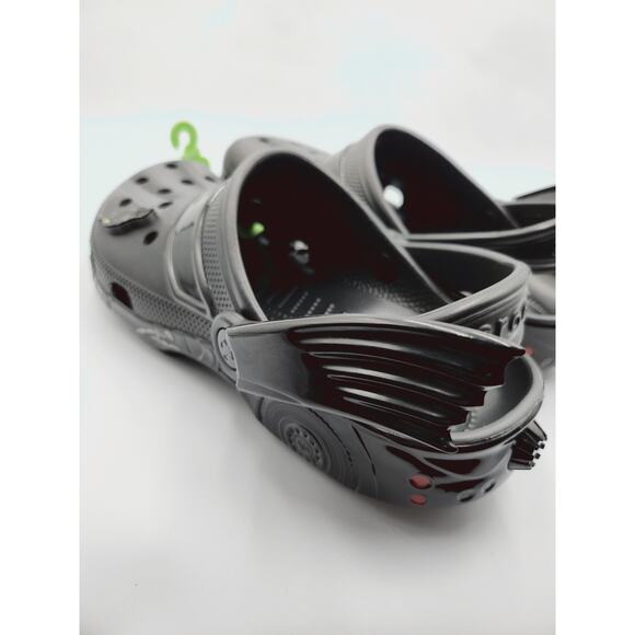 Mens Sz 8 Crocs New Classic Batman Movie Batmobile Clog Black Women’s 10 main image 5